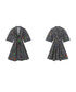 Heart Pattern Jungle Dress